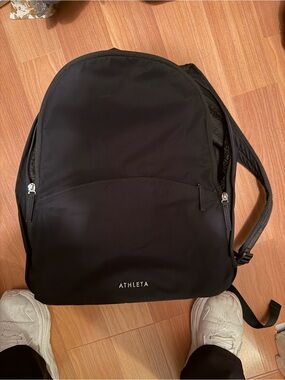 Athleta Black Commuter Backpack